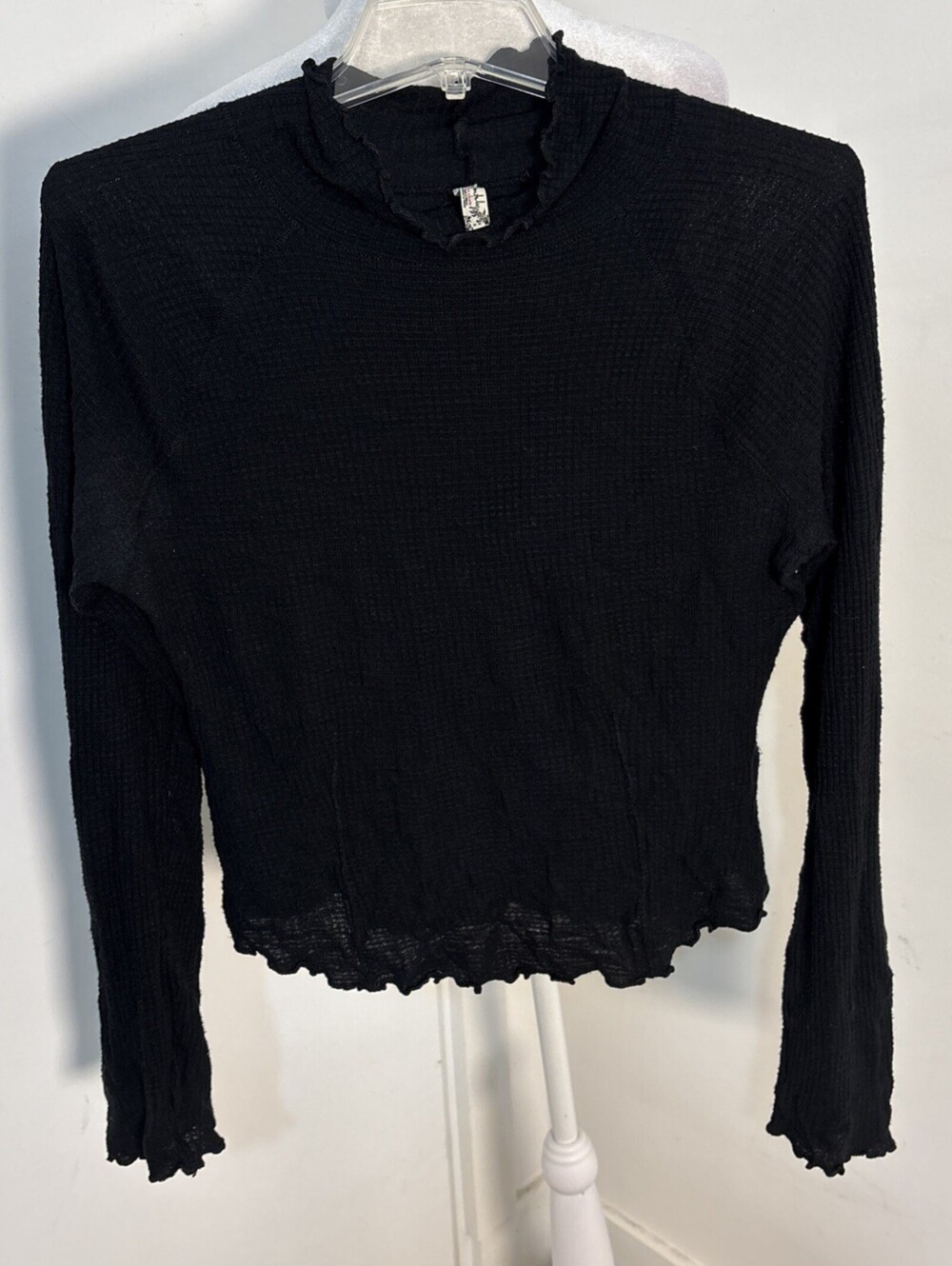free people intimately womens Medium cowl neck compression long sleeve